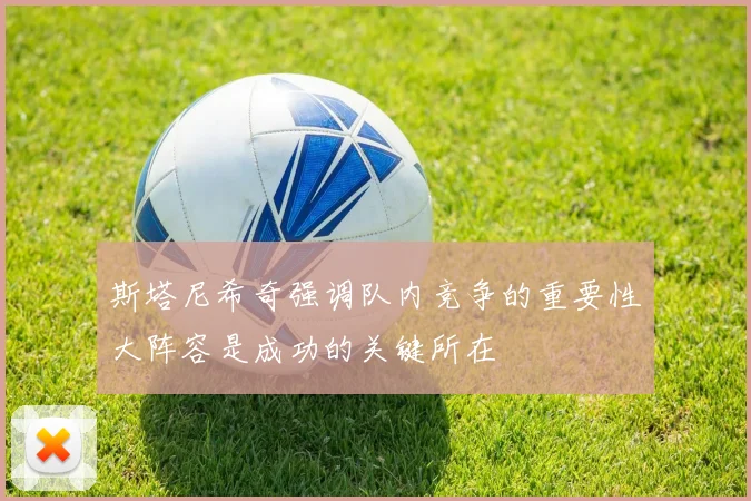 斯塔尼希奇强调队内竞争的重要性大阵容是成功的关键所在